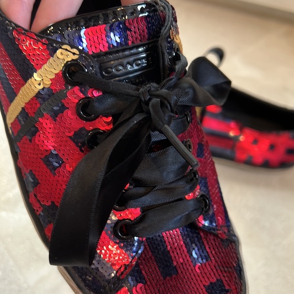 Coach Sequin Sneakers - Picture 2 of 4